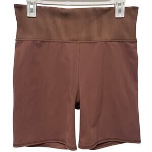 Vuori Rib Studio Biker Short 6" inseam Cedar size XL